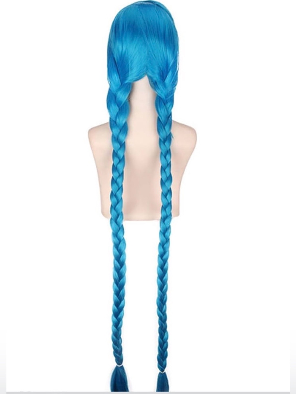 OYSRONG 47” Anime Cosplay Blue Braided Wig ✨💙 - Picture 2 of 6